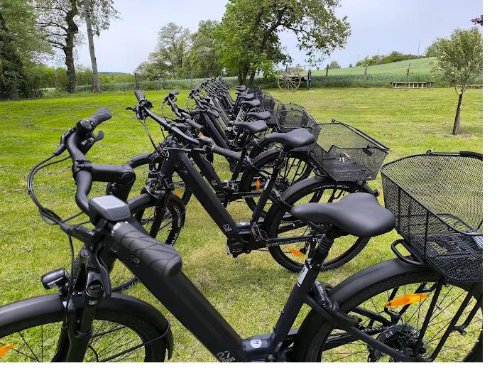 Notre flotte de vélos électriques Moustache prêts pour l'aventure